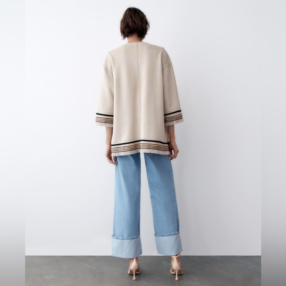 Faux Suede Jacket - image 4